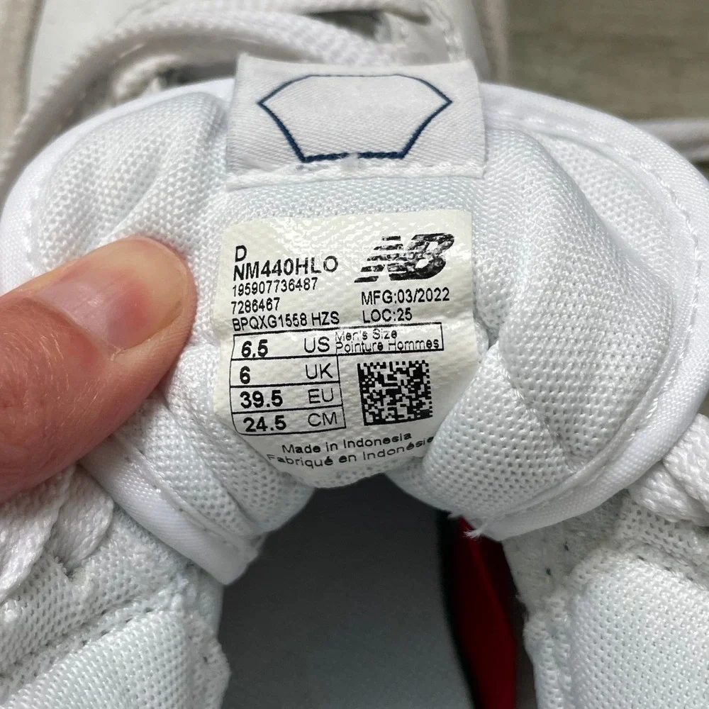 New Balance Numeric 440 High White Royal Blue Skate Shoes NM440HLO Men 6.5 Wmn 8